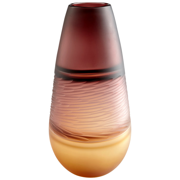 Cyan - 10484 - Vase - Plum And Amber