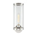 Alora - WV311601PNCG - One Light Vanity - Revolve II - Polished Nickel/Clear Glass