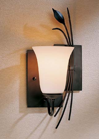 Hubbardton Forge - 205122-SKT-RGT-07-GG0035 - One Light Wall Sconce - Forged - Dark Smoke