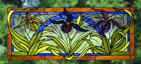Meyda Tiffany - 22928 - Window - Lady Slippers - Antique Copper