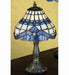 Meyda Tiffany - 26586 - One Light Mini Lamp - Baroque - Beige Lt Blue Blue
