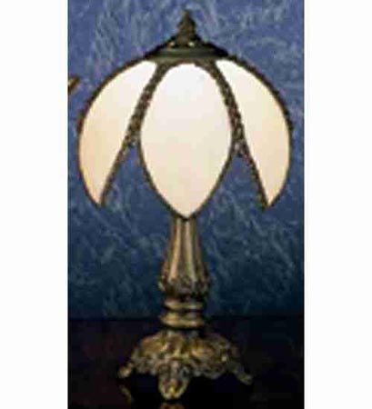 Meyda Tiffany - 26782 - One Light Mini Lamp - Petal Bud - Mahogany Bronze