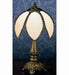 Meyda Tiffany - 26782 - One Light Mini Lamp - Petal Bud - Mahogany Bronze