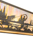 Meyda Tiffany - 55895 - Four Light Vanity - Antique Brass