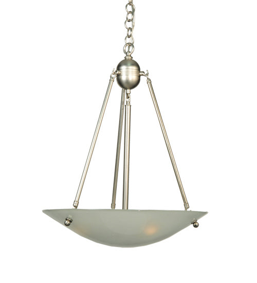 Three Light Inverted Pendant-Pendants-Meyda Tiffany-Lighting Design Store