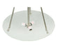 Three Light Inverted Pendant-Pendants-Meyda Tiffany-Lighting Design Store