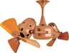 Matthews Fan Company - DD-BRCP-WD - 36``Ceiling Fan - Duplo-Dinamico - Brushed Copper