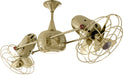 Matthews Fan Company - DD-PB-MTL - 36``Ceiling Fan - Duplo-Dinamico - Polished Brass