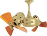 Matthews Fan Company - DD-BRBR-WD - 36``Ceiling Fan - Duplo-Dinamico - Brushed Brass