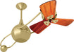 Matthews Fan Company - B2K-BRBR-WD - 40``Ceiling Fan - Brisa 2000 - Brushed Brass