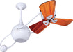 Matthews Fan Company - B2K-WH-WD - 40``Ceiling Fan - Brisa 2000 - Gloss White