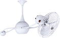 Matthews Fan Company - B2K-WH-MTL - 40``Ceiling Fan - Brisa 2000 - Gloss White