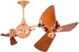 Matthews Fan Company - IV-CP-WD - 53``Ceiling Fan - Italo Ventania - Polished Copper