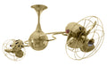 Matthews Fan Company - IV-PB-MTL - 53``Ceiling Fan - Italo Ventania - Polished Brass