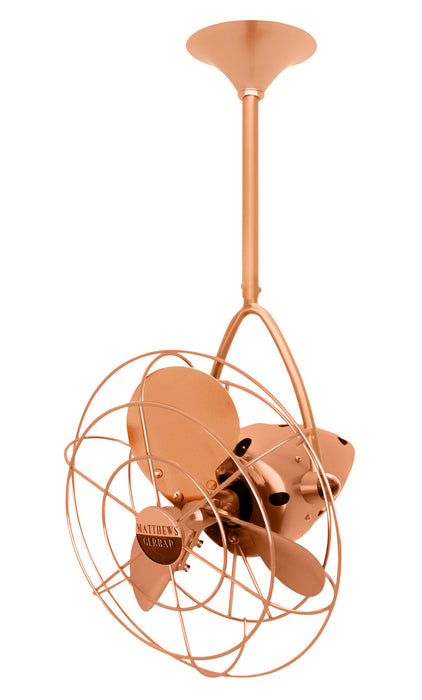 Matthews Fan Company - JD-BRCP-MTL - 16``Ceiling Fan - Jarold Direcional - Brushed Copper