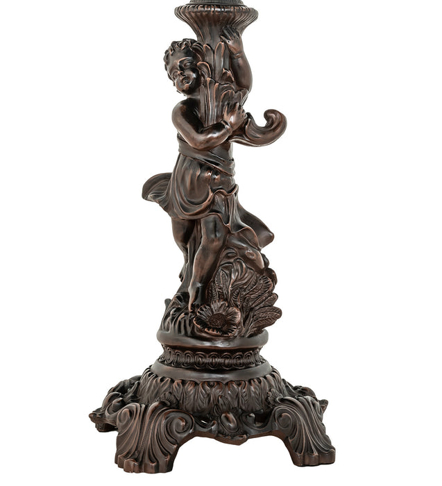 Meyda Tiffany - 65598 - Lamp Base - Cherub - Mahogany Bronze