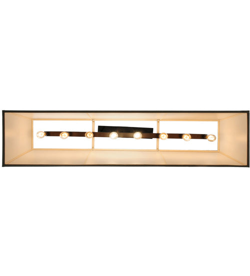 Eight Light Oblong Pendant-Pendants-Meyda Tiffany-Lighting Design Store