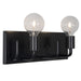 Varaluz - 219B02BL - Two Light Bath - Socket-To-Me - Black