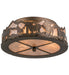 Three Light Flushmount-Semi-Flush Mts.-Meyda Tiffany-Lighting Design Store