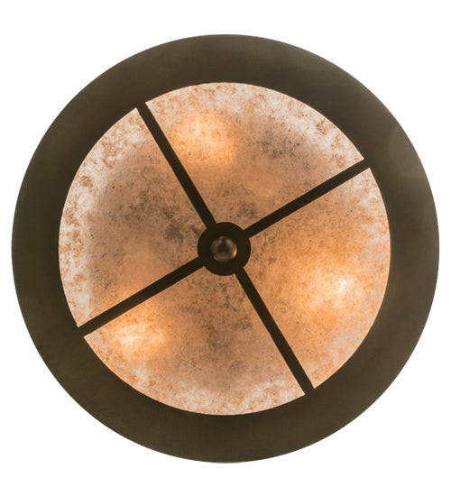 Three Light Flushmount-Semi-Flush Mts.-Meyda Tiffany-Lighting Design Store