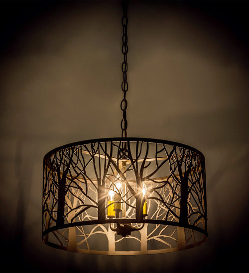 Three Light Pendant-Mid. Chandeliers-Meyda Tiffany-Lighting Design Store