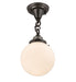 One Light Flushmount-Semi-Flush Mts.-Meyda Tiffany-Lighting Design Store