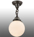 One Light Flushmount-Semi-Flush Mts.-Meyda Tiffany-Lighting Design Store