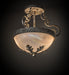 Two Light Inverted Pendant-Semi-Flush Mts.-Meyda Tiffany-Lighting Design Store