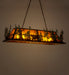 Nine Light Oblong Pendant-Pendants-Meyda Tiffany-Lighting Design Store
