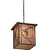 Meyda Tiffany - 165495 - One Light Pendant - Whispering Pines - Antique Copper