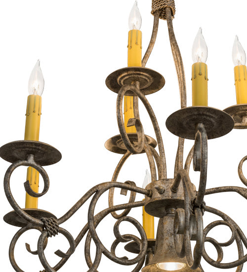 Ten Light Chandelier-Large Chandeliers-Meyda Tiffany-Lighting Design Store