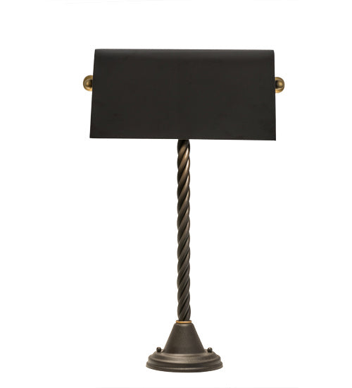 Two Light Banker`s Lamp-Lamps-Meyda Tiffany-Lighting Design Store