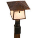 One Light Post Mount-Exterior-Meyda Tiffany-Lighting Design Store