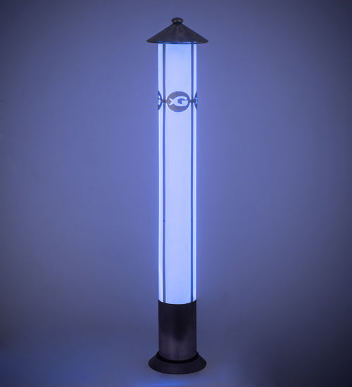 LED Bollard Pillar Landscape Fixture-Exterior-Meyda Tiffany-Lighting Design Store