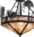 Four Light Inverted Pendant-Pendants-Meyda Tiffany-Lighting Design Store