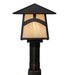 One Light Post Mount-Exterior-Meyda Tiffany-Lighting Design Store