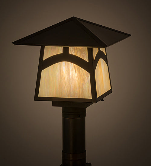 One Light Post Mount-Exterior-Meyda Tiffany-Lighting Design Store