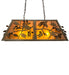 Six Light Oblong Pendant-Pendants-Meyda Tiffany-Lighting Design Store