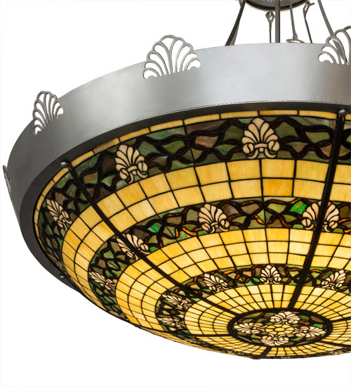 Eight Light Inverted Pendant-Pendants-Meyda Tiffany-Lighting Design Store