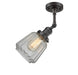 Innovations - 201F-OB-G142 - One Light Semi-Flush Mount - Franklin Restoration - Oil Rubbed Bronze