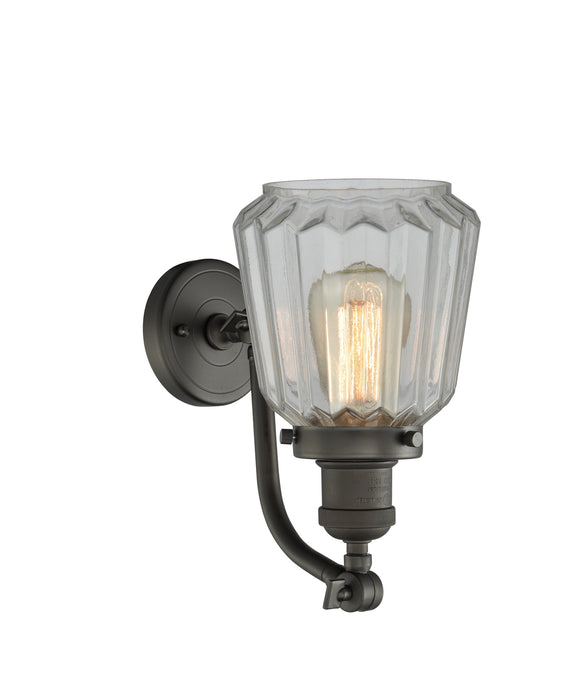 Innovations - 515-1W-OB-G142 - One Light Wall Sconce - Franklin Restoration - Oil Rubbed Bronze