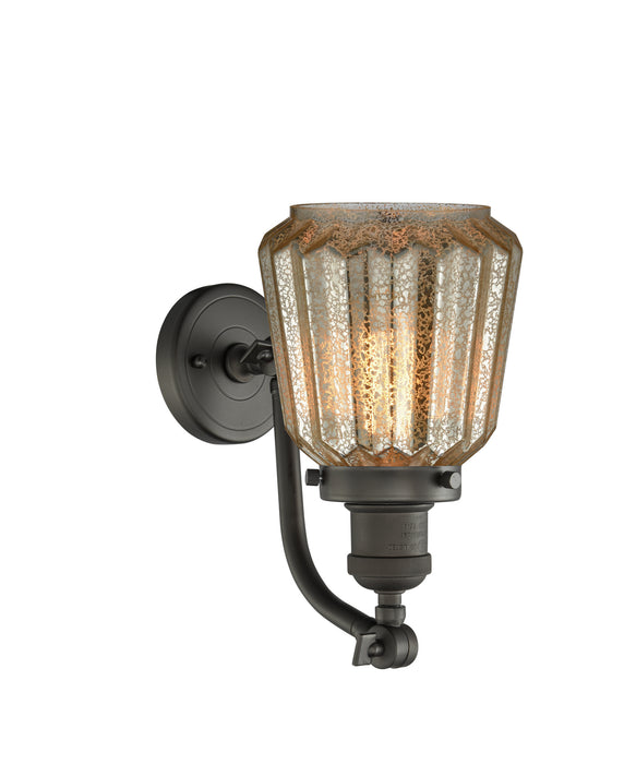 Innovations - 515-1W-OB-G146 - One Light Wall Sconce - Franklin Restoration - Oil Rubbed Bronze