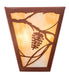 Two Light Wall Sconce-Sconces-Meyda Tiffany-Lighting Design Store