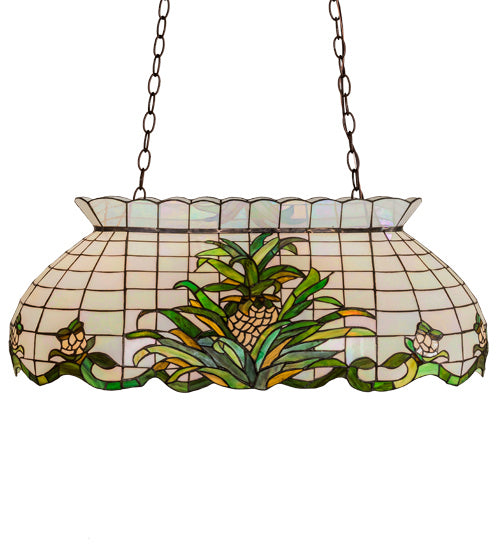 Meyda Tiffany - 185909 - Three Light Pendant - Welcome Pineapple - Antique Copper