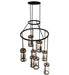 Nine Light Chandelier-Large Chandeliers-Meyda Tiffany-Lighting Design Store