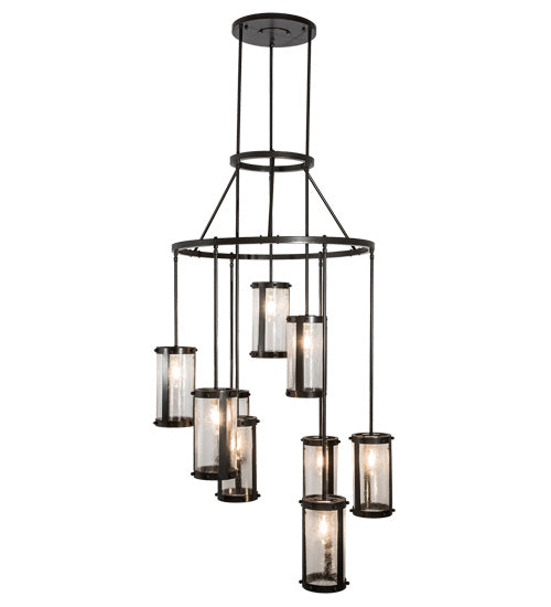 Nine Light Chandelier-Large Chandeliers-Meyda Tiffany-Lighting Design Store