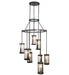 Nine Light Chandelier-Large Chandeliers-Meyda Tiffany-Lighting Design Store