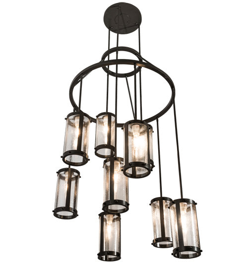 Nine Light Chandelier-Large Chandeliers-Meyda Tiffany-Lighting Design Store