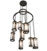 Nine Light Chandelier-Large Chandeliers-Meyda Tiffany-Lighting Design Store