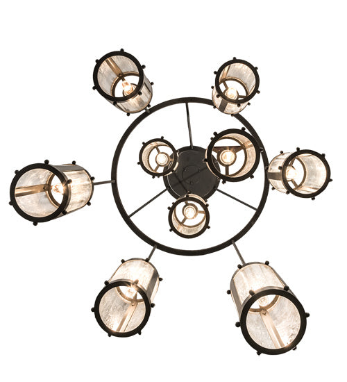 Nine Light Chandelier-Large Chandeliers-Meyda Tiffany-Lighting Design Store